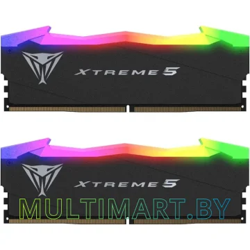 Оперативная память Patriot Viper Xtreme 5 RGB 2x24GB DDR5 PC5-64000 (PVXR548G80C38K)